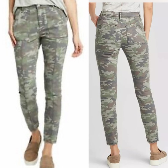 Knox Rose Camo Camoflouge Jeans 10 - Picture 1 of 5